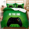 Gaming Duvet Cover Set Gamepad Headset Gaming Theme Bedding Set for Boy Teens Bedclothes Double Queen King Polyester Qulit Cover