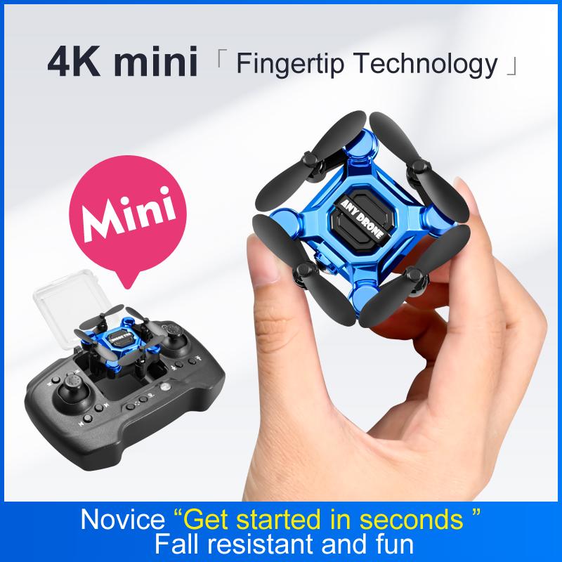 K04 Mini Folding Storage Aircraft Mini Drone Aerial Photography High Definition Explosive Drone 4k Profesional Mavic Air2