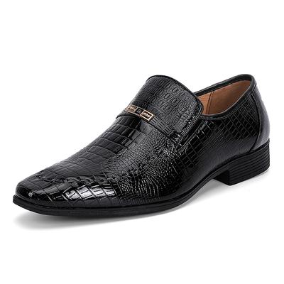 Men's Formal Business Leather Shoes New Large Size Fashion Platform High Heels Casual Men's Shoes Casual Sports Men Loafers