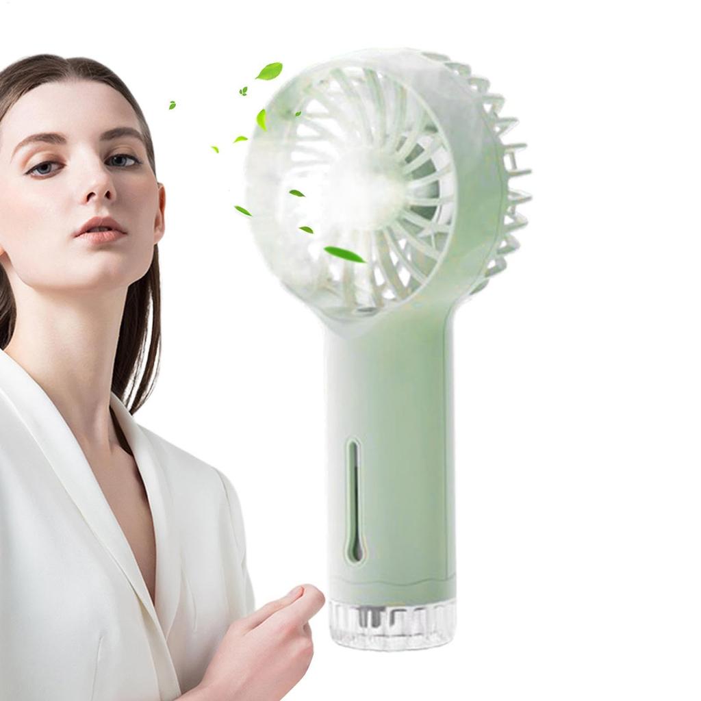 Portable Fan, Desk Fan Foldable,Fan Handheld,Spray Cooler 3,Portable Devicemall And Powerful,Desktop With Base, Lightweight Makeup Stylish Girl Women