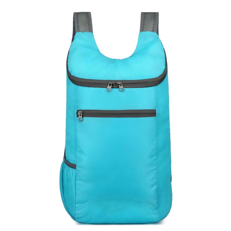 Outdoor Portable Foldable Double Shoulder Lightweight Sports Backpack Travel Bag