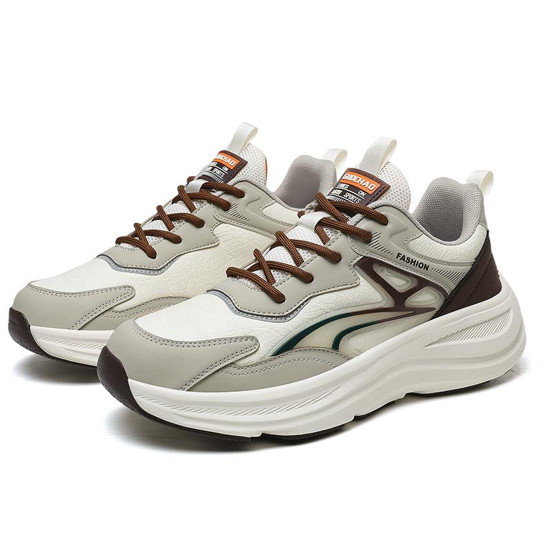 Nya Sports Korall Andningsbara Lätta Bekväma Halkfria Fritidssneakers Träning Marathon Slitstarka Vardagliga Stor Storlek