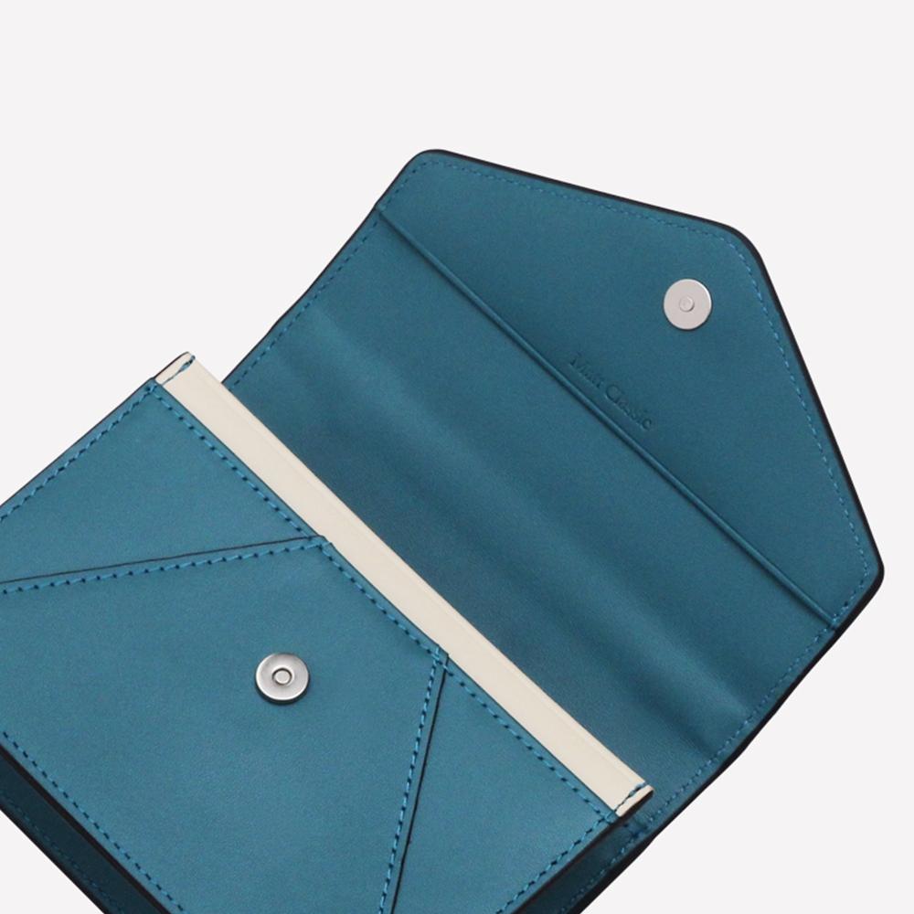 Matt [Refurbished] Postcard Cowhide Mini Bag Turquoise Blue