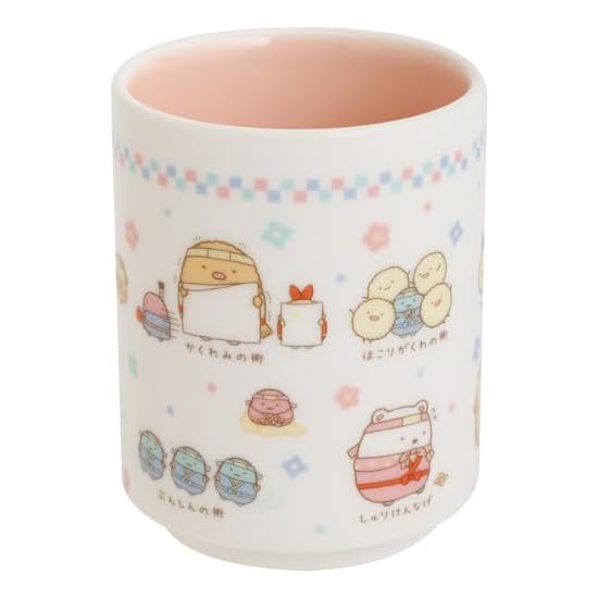 San-X Sumikko Gurashi "Ninja" Teacup Pink TK25002 H7×W7×D9cm