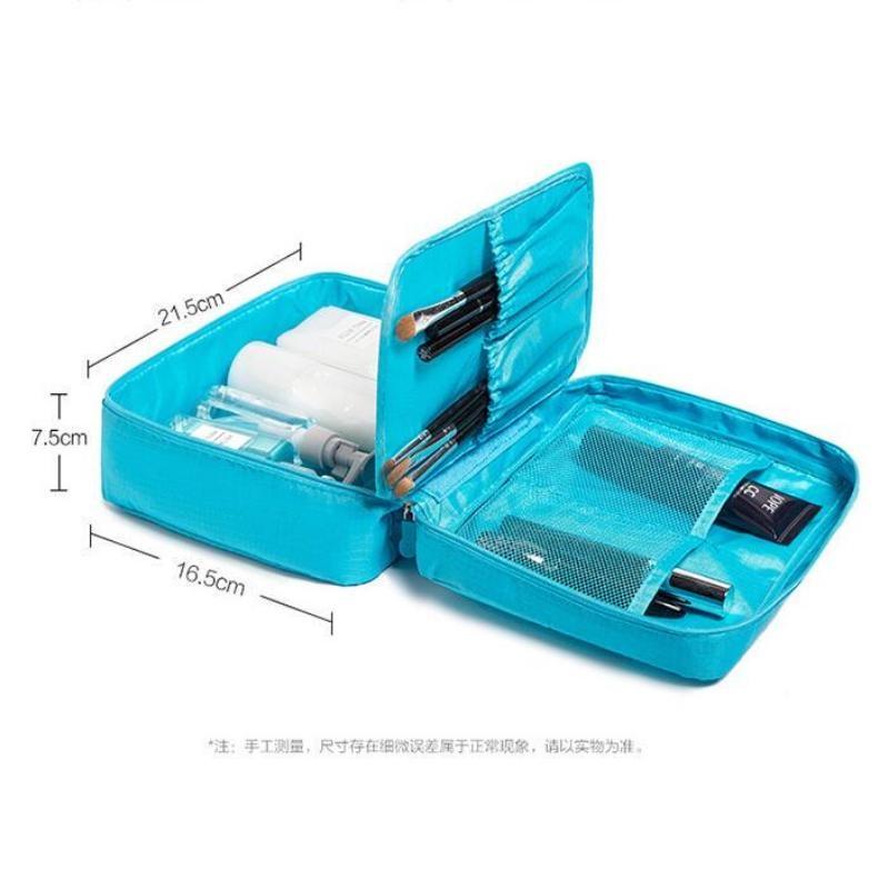 Large Capacity Carry-on Wash Bag Travel Waterproof Cosmetic Bag Multifunctional Outdoor Storage Bag