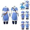 Vibrant Blue Katara Cosplay Dress From Avatar The Last Airbender For Halloween Parties