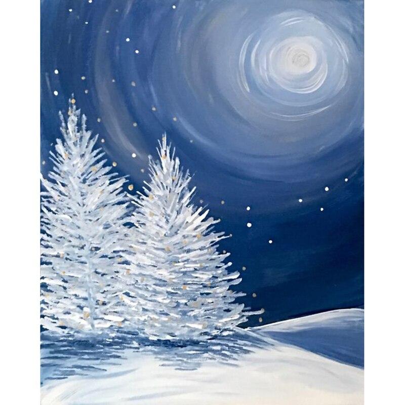 5D DIY Diamond Painting Cross Stitch Four Season Tree Diamond Embroidery Full Round Rhinestone of Picture Home Decoration