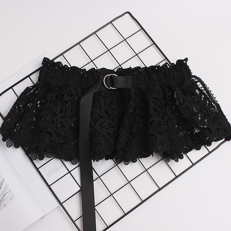 Corsetto con Fiore di Pizzo Fasce a Cintura per Donne Banchetto Elastico Stretto Vita Alta Modellante Cintura Modellante per il Corpo