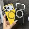 360° Stand Case: Frameless, Solid Color, Anti-Stain, Erasable, Magnetic Cover for Apple iPhone 17 Pro Max