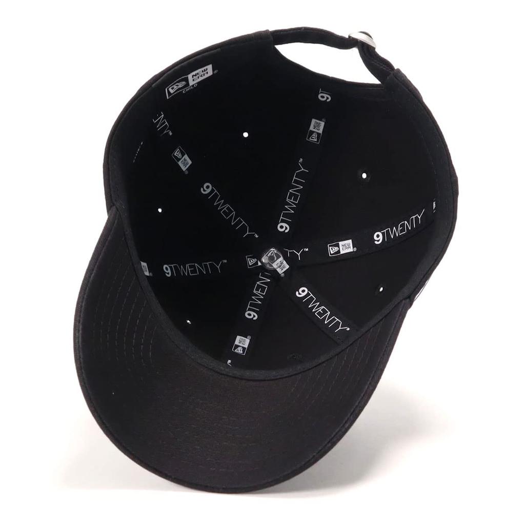 New Era New Era Kids Cap Child9TWENTY Plain Black CHILD CHILD 920 BASIC BLK WHI 25J 50-54cm