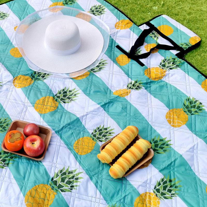 

Oxford cloth bottom ultrasonic picnic mat outdoor beach mat seat cushion picnic cloth moisture-proof camping floor mat tent floor mat