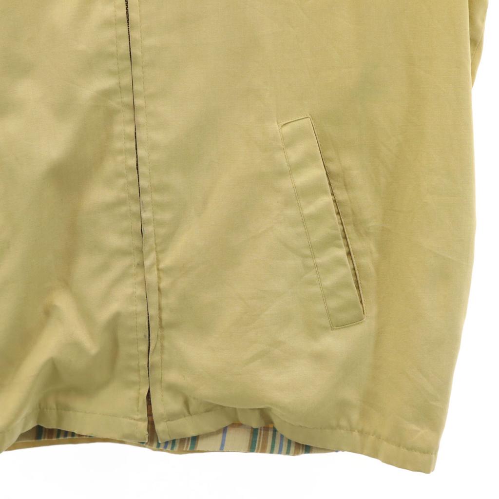 Sears 70s Vintage Talon Zip Swing Top Yellow PERMA PREST Men's Used
