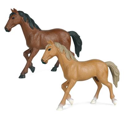 19cm Miniature World Famous Horse Model Figure Running Horse Interactive Realistic Statue Office Desktop Decoration