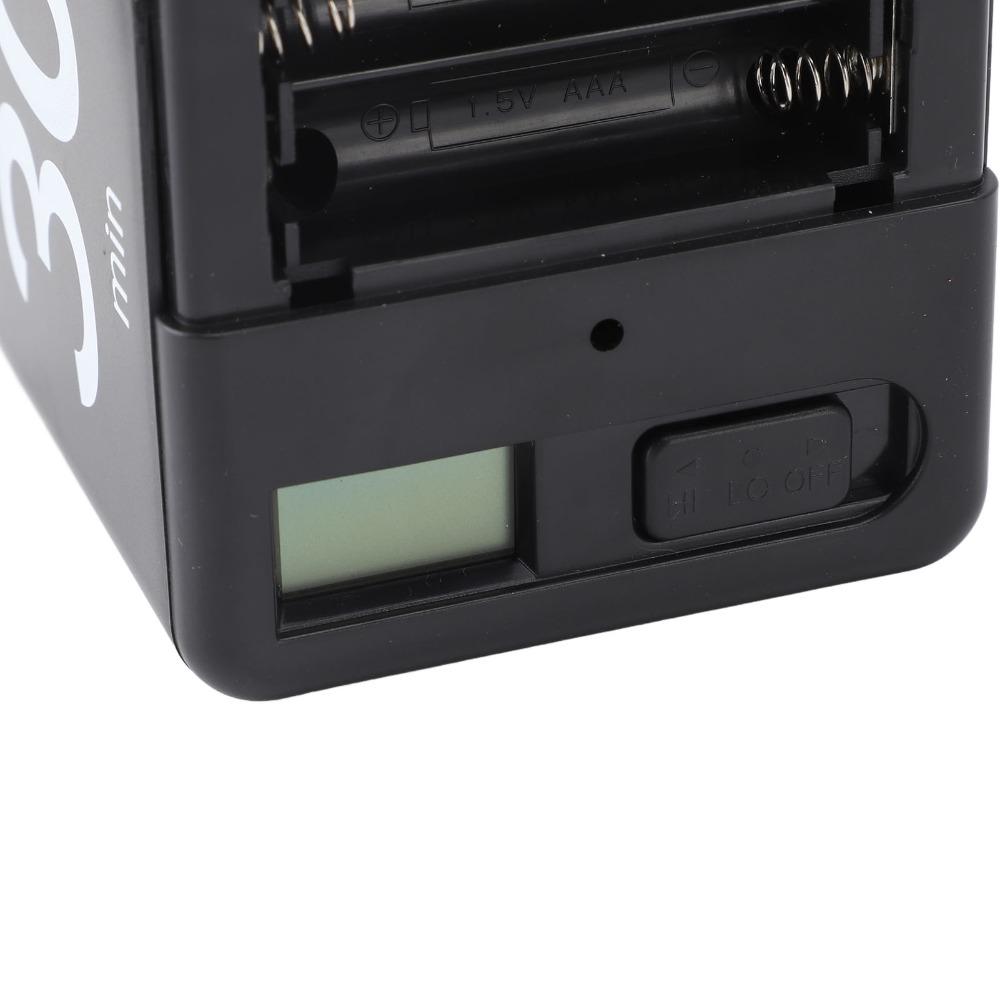 ABS Flip Timer Gravity Sensing Cube Timer Durable Countdown Timer Cooking Studying Workout Office