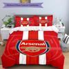 3pcs Duvet Cover Set (1*Duvet Cover + 2*Pillowcase, Without Core),football team.C Print Bedding Set, Bedroom Decor, All‑Season, Birthday Gift