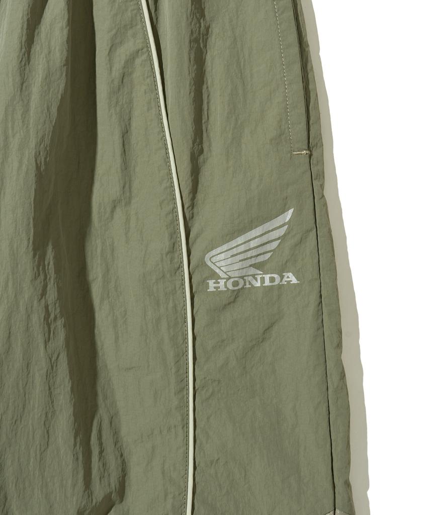 PHYPS MOTORCYCLE Speed Track Solid Nylon Pants Khaki