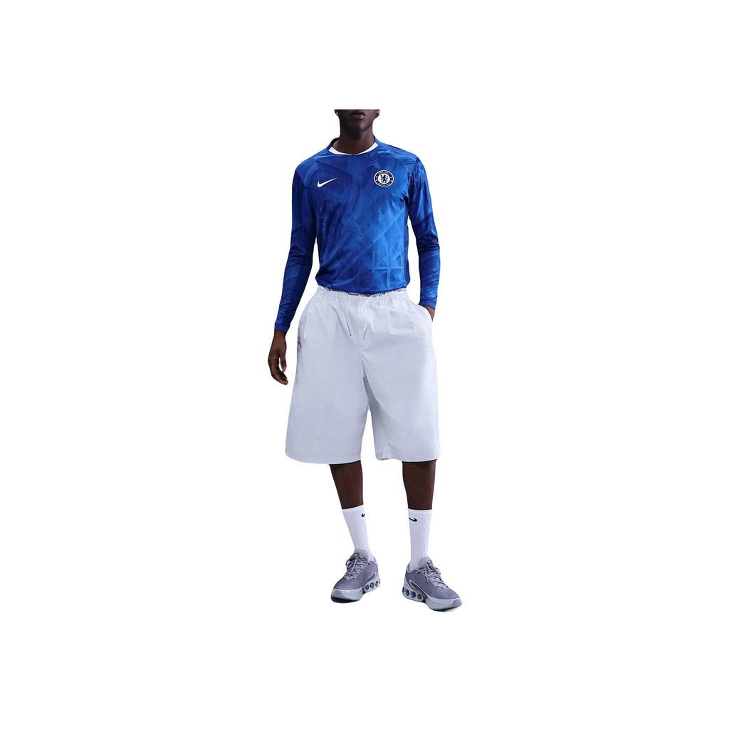 Nike Chelsea FC Dri-Fit Sezon 2025/26 Domowa Wygodna Modna Codzienna Koszulka Piłkarska Męskie topy HV9258-496