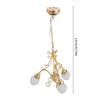 Doll House Ceiling Lamp Model Furniture Model Accessories Teenager Girls for 1:12 Dollhouses Living Room Decorations