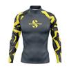 SCUBAPRO Maglia a Maniche Lunghe Rash Guard Uomo Protezione UV Maglietta da Nuoto Surf Diving Snorkeling Sport Acquatici