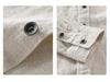 Men's Ramie Long-Sleeve Shirt - Spring/Autumn Casual Loose Fit, Youth Classic Style (Model 9798)