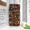 Decorações de Natal Estante Impressão de Livro Capa de Celular para OnePlus 13 12 13R 11 10 9 8 Pro Nord 4 N100 N20 CE3 ACE2 ACE3 5G Capa