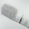 1Meter/Lot 10-15Cm Ostrich Feather Fringe Trim For Crafts Plumas Ribbon For Needlework And Handicrafts Feather Dress Accessories