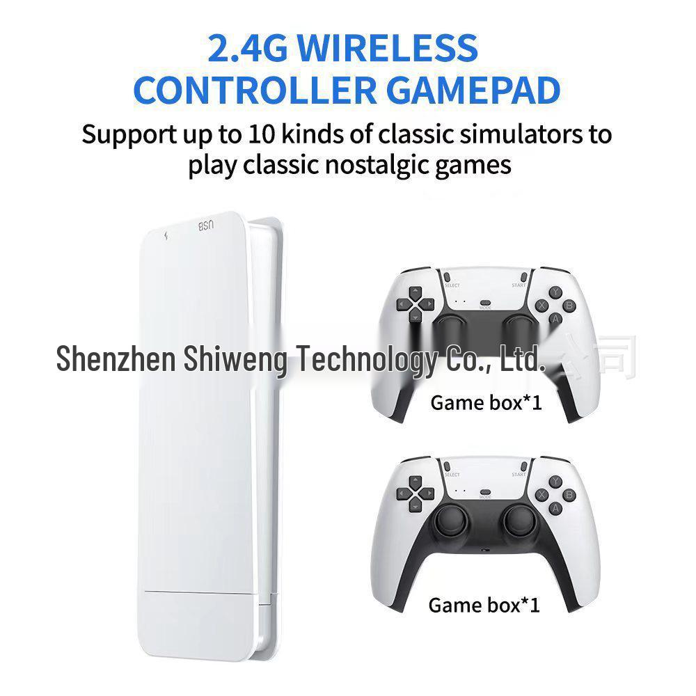 M15 Wireless Bluetooth Game Box, Dual Controller, 20,000+ Games, Multi-Simulator, English.
