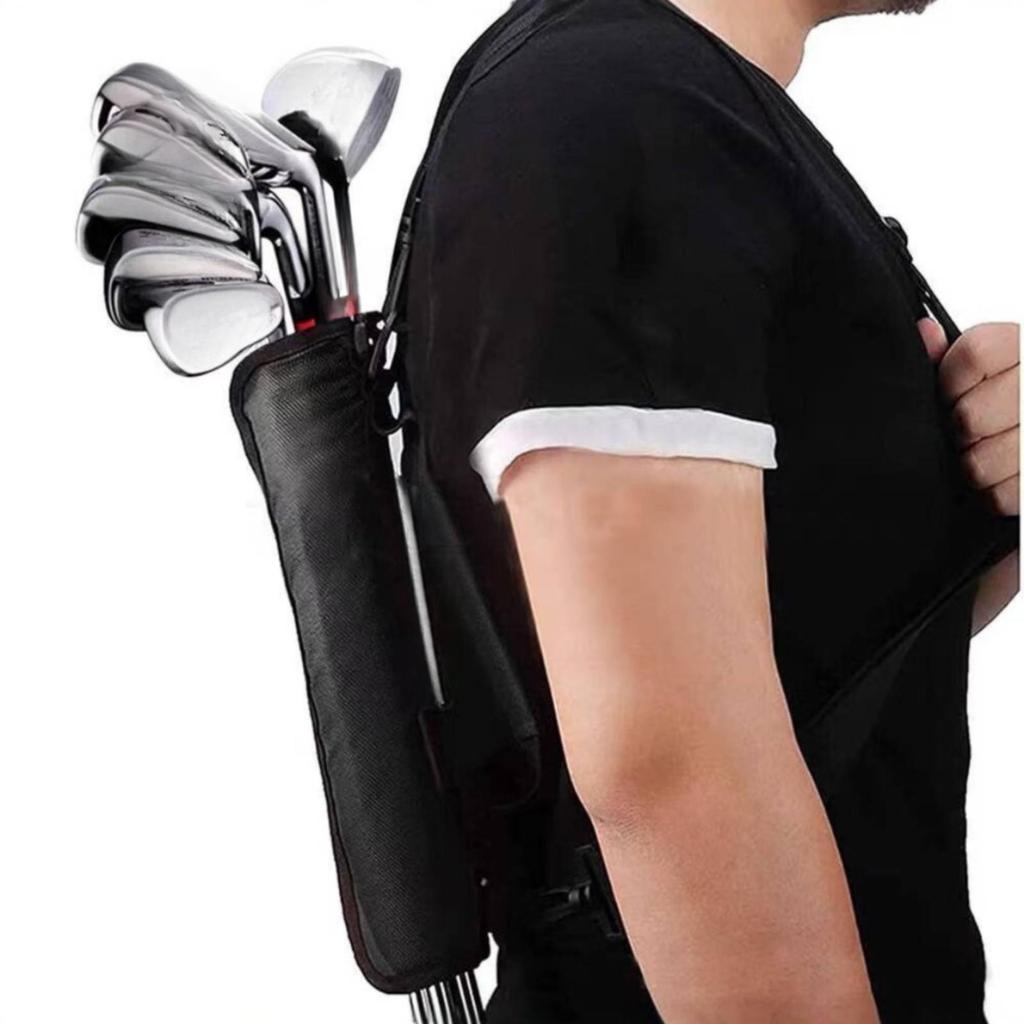 Mini Golf Club Bag Portable Polyester with Shoulder Strap Small