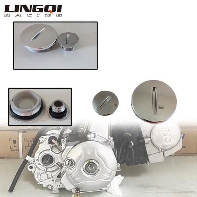 LINGQI RACING Stator Engine Nut Cap Side Cover Decorative Parts For 50cc 70cc 90cc 110cc ATV Quad Dirt Bike Engines 4 Wheeler