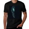 Alien  Dark Tshirt Work Casual Loose Fit Tshirt