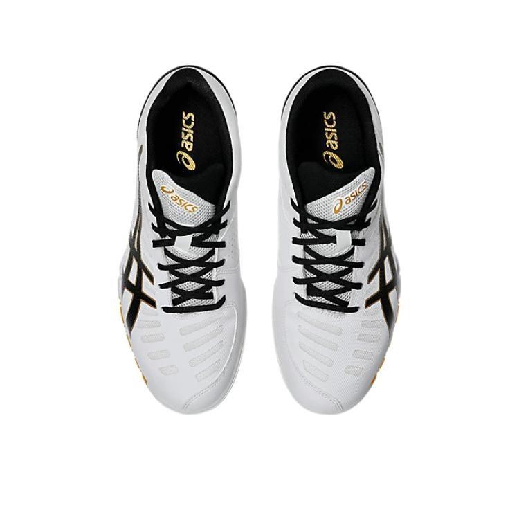 Asics Attack Excounter 2 Low Top Training Shoes Men's White Black - 1073A002-104