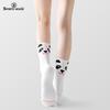 SPORT'S HOUSE Women's Mid-tube Sports Socks Cartoon Cartoon Towel Bottom Non-slip Outdoor Mountain Climbing Riding Tide Socks