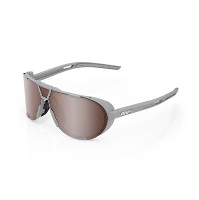 Baegpeosenteu Westcraft, Soft Tect Cool Grey - Hyper Crimson Silver Mirror Lens