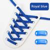 1Pair Glitter Shoelace Rainbow Elastic Laces Sneakers No Tie Shoelace Innovation Flat Shoe Laces Without Ties for Kid and Adult