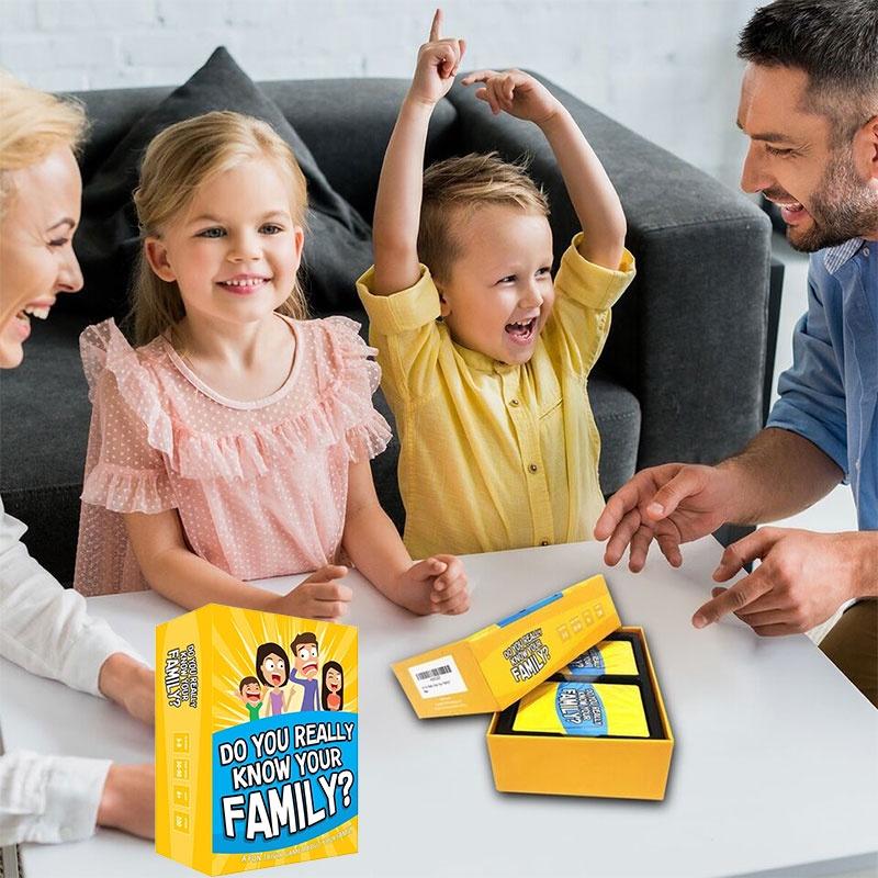 Genuinedo You Really Know Your Family Educational Board Game For All Ages