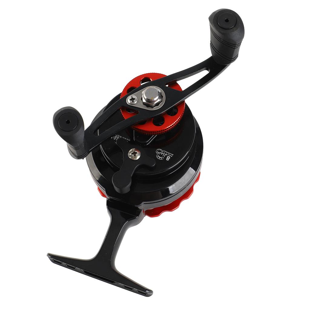 Metall Högfot Flottörhjul med Lossningskraft Mitten Genom Stenfiske Rulle Tillbehörhöger