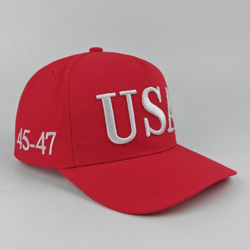 High Quality Embroidery Baseball Cap Outdoor Trucker Hat Curved Brim Hard Top 5 Panel Cap