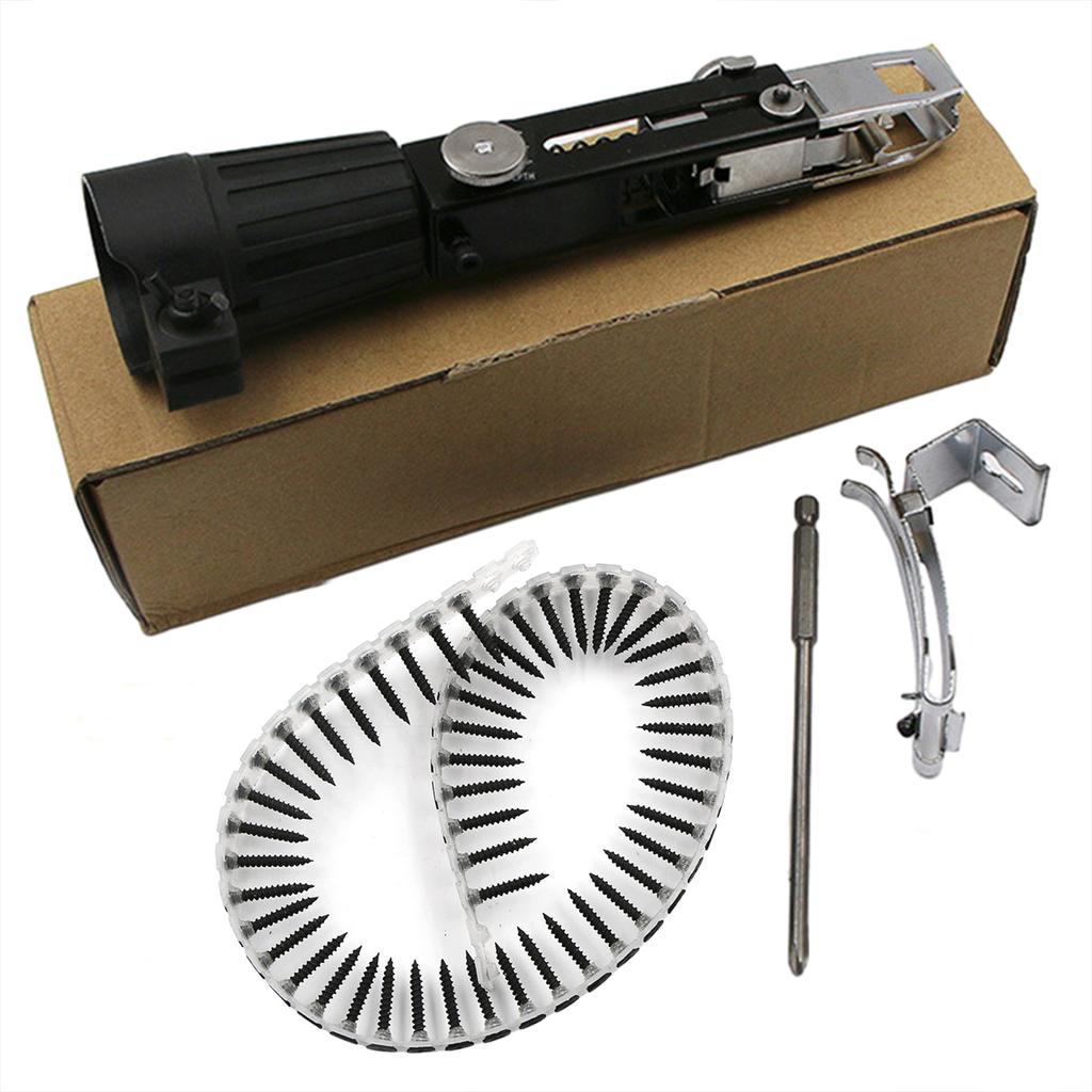 Metal Drill Chain With Screwdriver Head Electric Drill Screw Tightening Equipment Multipurpose Chain Nail Adapter For Wood Board