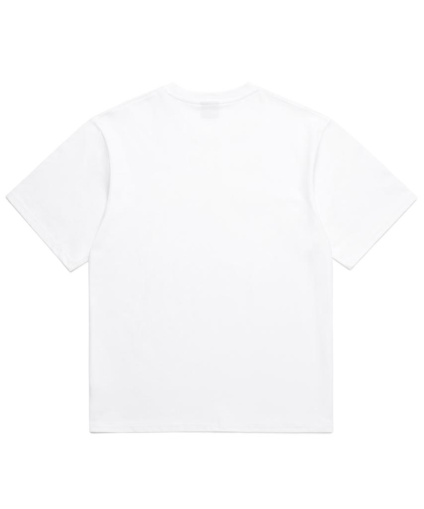 Geuliswi Signature Blur Logo T-Shirt White