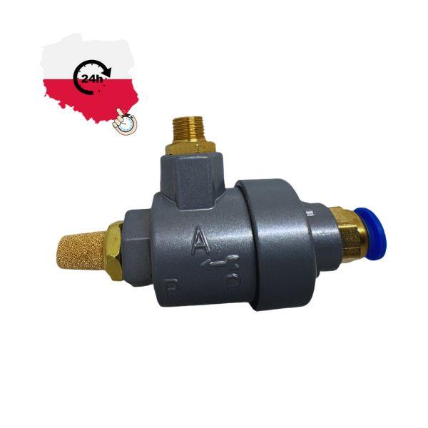 Szybkozrzut, zawór upustowy zbijaka (typ a3 aluminiowy) 8mm/9,7mm