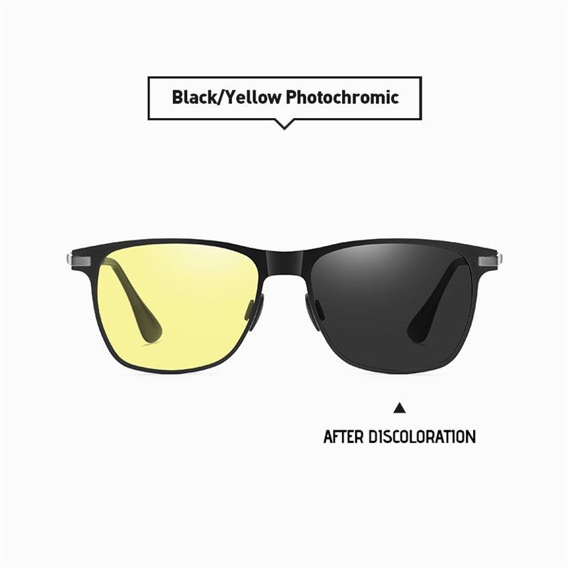 AORON Metal Frame Polarized Sunglasses Outdoor Fashion Sports Fishing Driving Glasses UV400 Anti Glare Eyeglasses
