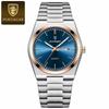 Fashion Quartz Ladies Watch Stainless Steel Date Week Woman's Wristwatch Waterproof Luminous Business Watches For Men Couples