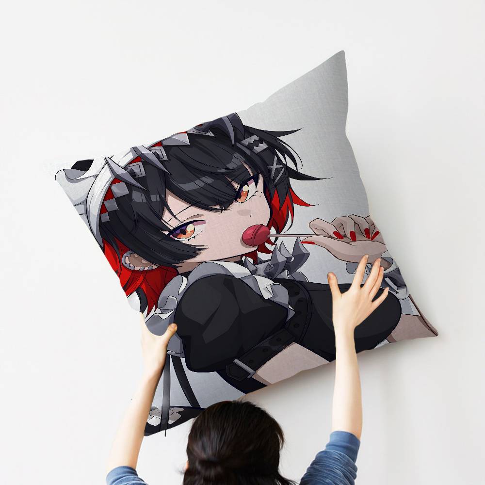 Anime Game Ellen Joe Lucky Dragon pillow cover sofa cushion cover home room decoration children gift