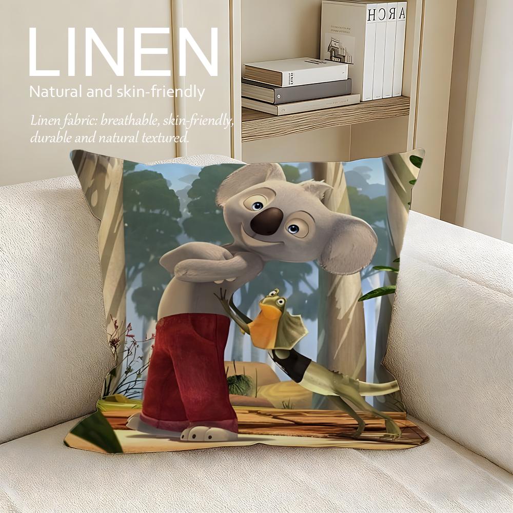

Blinky Bill the Movie Cushion Cover Pillowcase Set Pcs x x Breathable Washable Sofa Cushion Cover 30X30cm