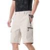 Mens Lightweight Quick Dry Hiking Shorts with Zipper Pockets Outdoor Stretchy Casual Shorts for Travel Walking