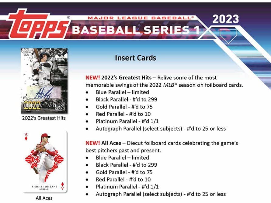 MLB 2023 Topps Series 1 Baseball Card Blaster Box Topps Series 1 Baseball Card Blaster Box Karta Major League Baseball