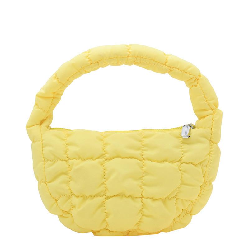 Childrens And Autumn Winter Temperament Portable Simple Texture Girl Cloud Bag