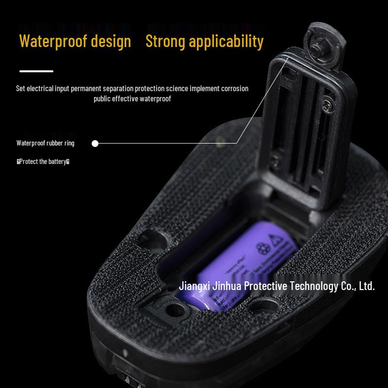 Upgraded Seven-Color Ladybug Tactical Headlamp with Strobe and IR for Teammate Identification