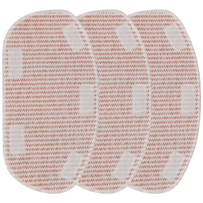 3PCS Steam Mop Replacement Pads for PurSteam Steam Mop Cleaner 10-in-1 Cleaning Pads Washable Reusable Pads