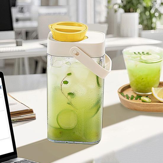 1L Džbán na ledový čaj Kávovar Cold Brew Bez BPA Nepropustná láhev na vodu s vestavěným filtrem Přenosný infuzní džbán do lednice, kanceláře, na kempování